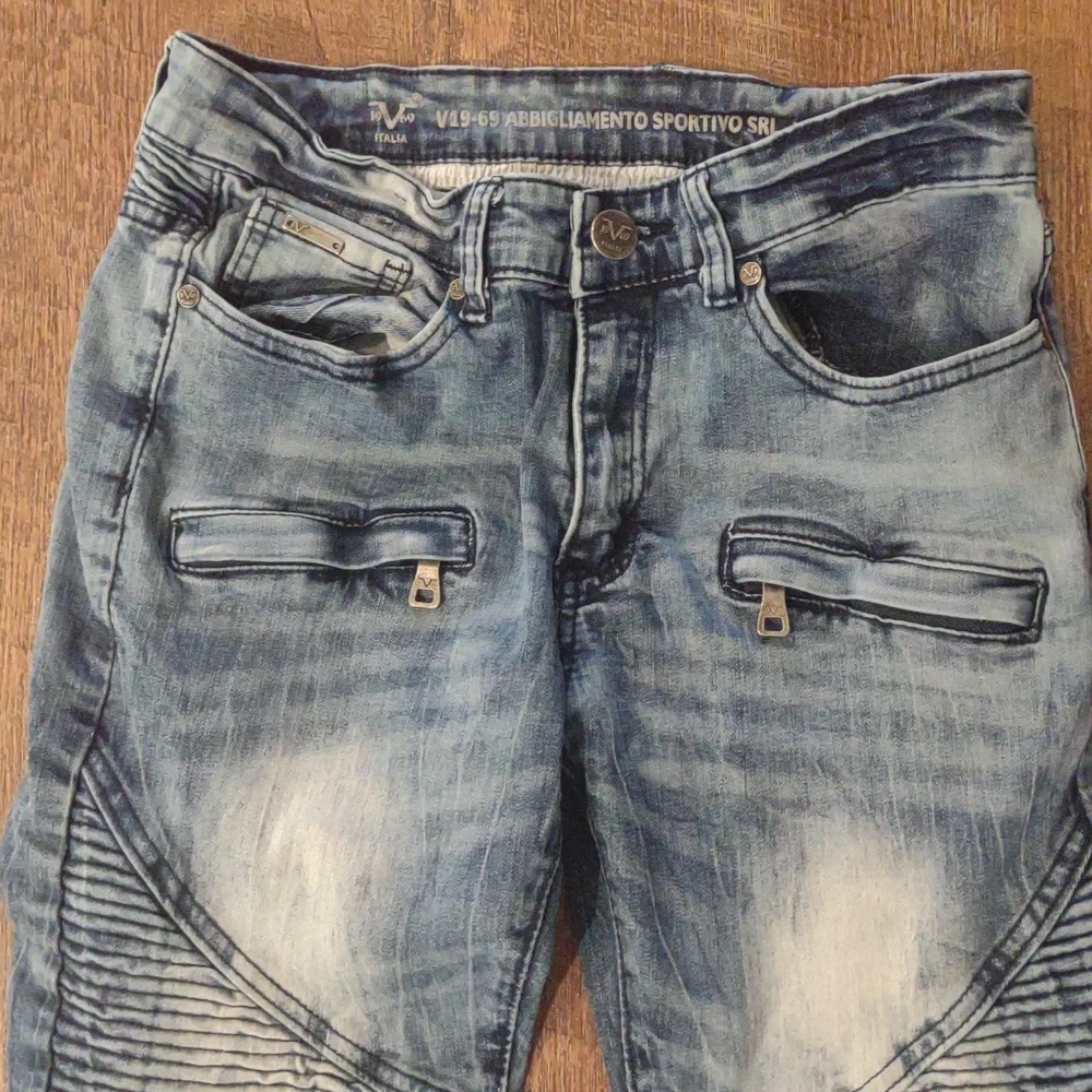Versace 1969 Womens 28x30 Abbigliamento Sportivo Distressed Stretch Skinny Jeans